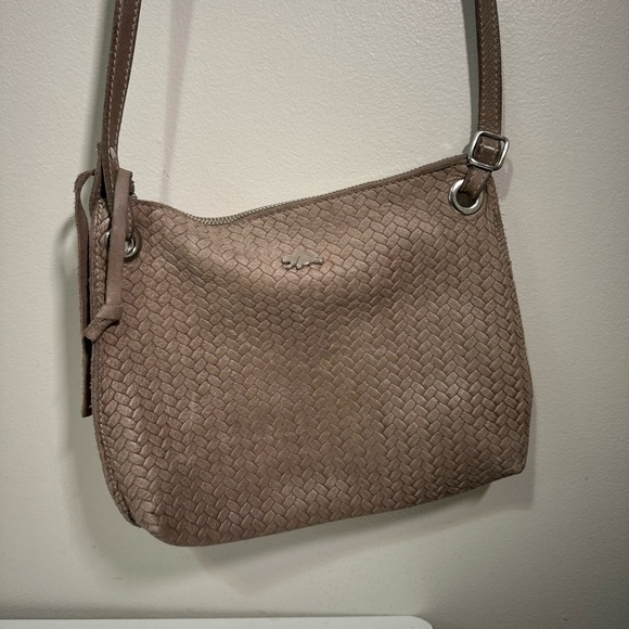 Roots genuine leather weaved crossbody - Picture 4 of 7